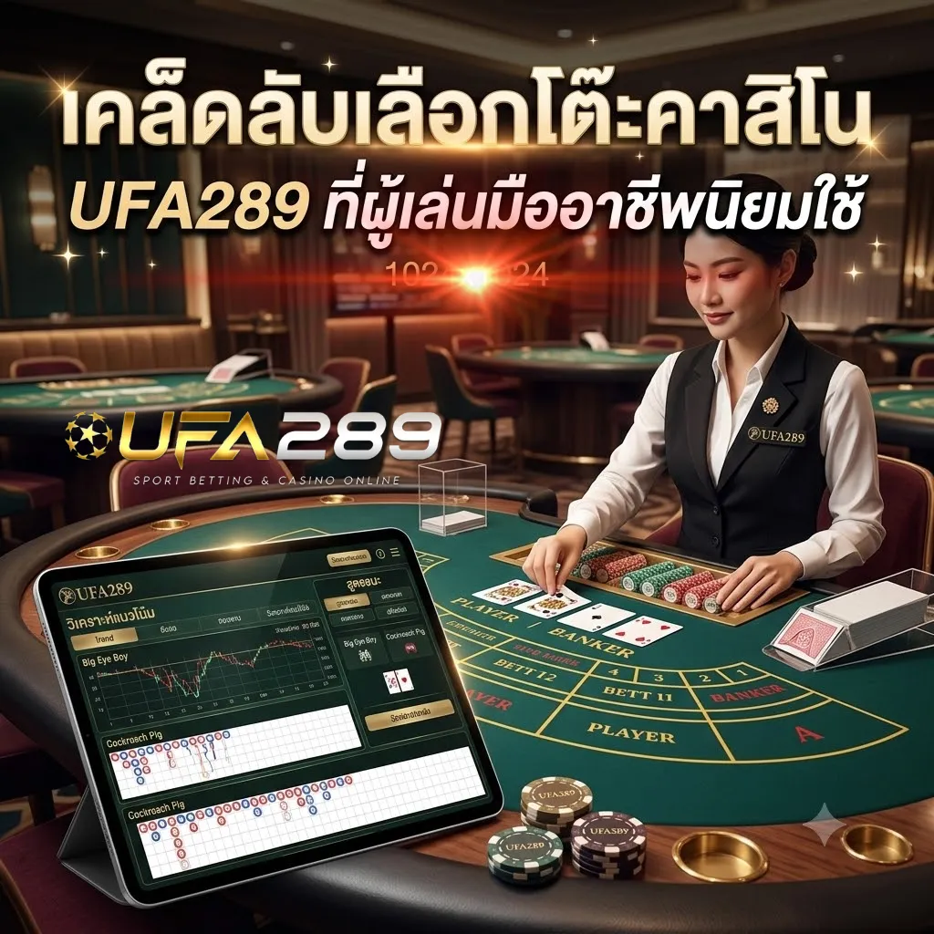 เทคนิคเลือกโต๊ะคาสิโน